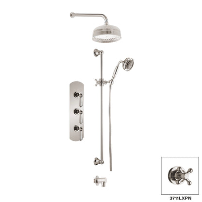 Ensembles de douche Aquadesign Products (London 3711LL) - Nickel poli