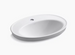 Kohler Serif Drop-In Bathroom Sink With Single Faucet Hole