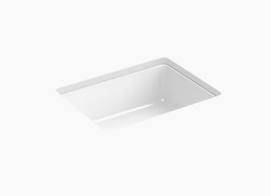 Kohler Verticyl Rectangle 15-1/4" X 11-1/2" Undermount Bathroom Sink - White