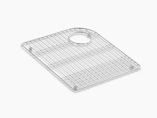 Support d'évier en acier inoxydable Kohler Executive Chef, 17-5/8" X 14-1/4" pour utilisation dans les éviers de cuisine Executive Chef