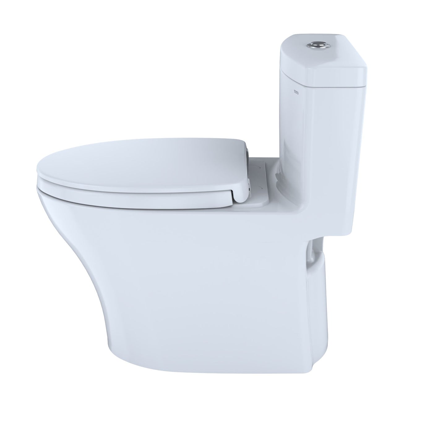 Toto Aquia IV Toilette monobloc 1,28 GPF et 0,8 GPF Cuvette allongée Washlet + connexion Hauteur 28,13" Hauteur du siège 17,62 Blanc