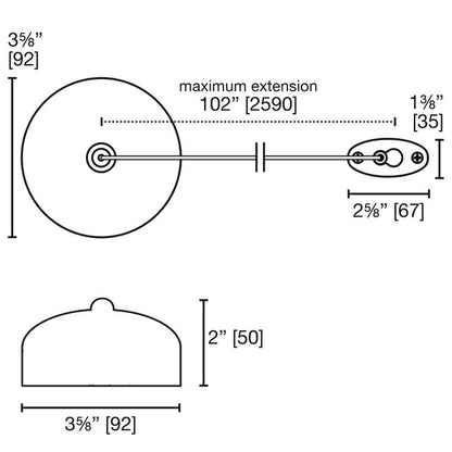 Laloo Retractable Wash Line 7000