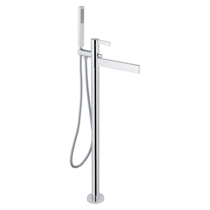 Aquadesign Products Floor Mount Tub Filler (Caso 700018) - Chrome