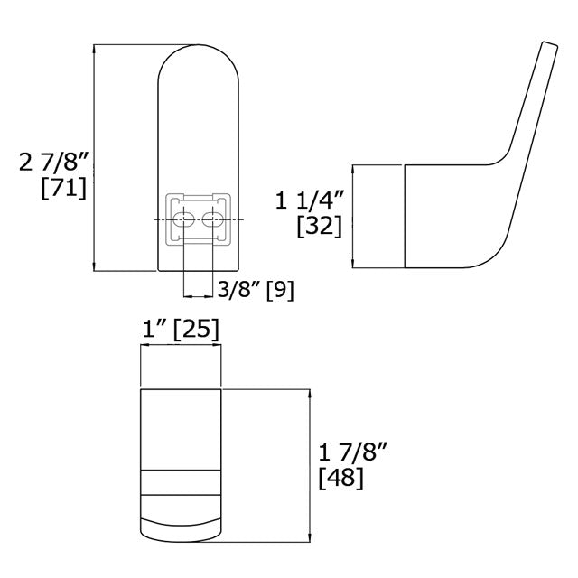 Laloo Single Hook 7116-1