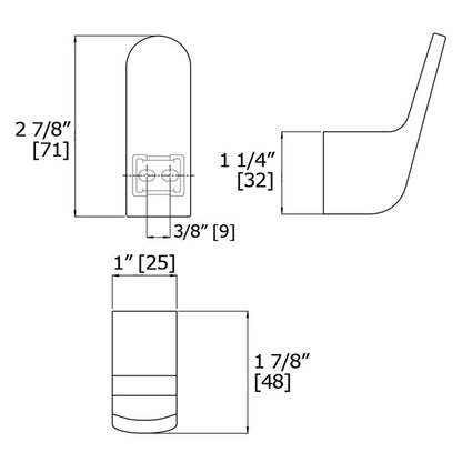 Laloo Single Hook 7116-1