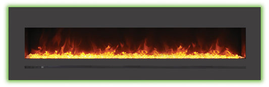 Sierra Flame WM-FML-72-7823-STL Foyer électrique linéaire