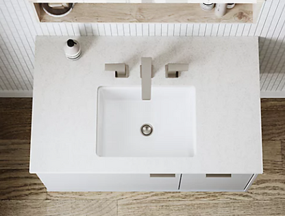 Kohler Verticyl Rectangle 15-1/4" X 11-1/2" Undermount Bathroom Sink - White