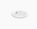 Kohler Iron Plains Round Drop-In/Undermount Bathroom Sink - White