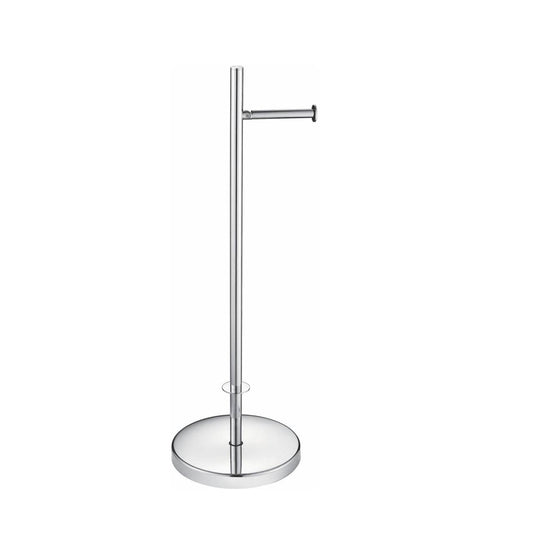 Kube Bath Aqua Rondo Free Standing Toilet Paper Holder – Chrome - Renoz