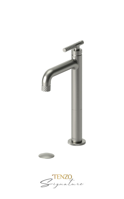 Robinet de lavabo monotrou haut 11H Tenzo BELLACIO -C avec drain