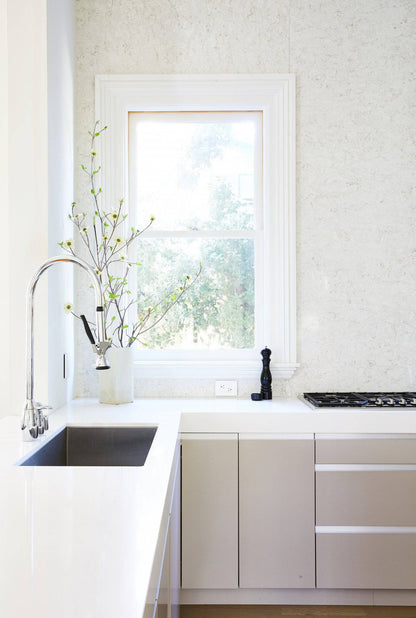 Silestone Blanco Orion Natural Quartz Countertop - Renoz