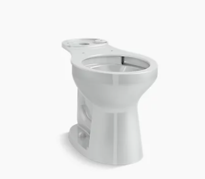 Kohler Cimarron Comfort Height Round-Front Chair-Height Toilet Bowl - Ice Grey