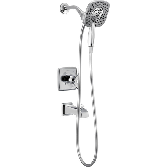 Delta Garniture de douche 2-en-1 ASHLYN Monitor 17 Series avec In2ition -Chrome (valve vendue séparément)