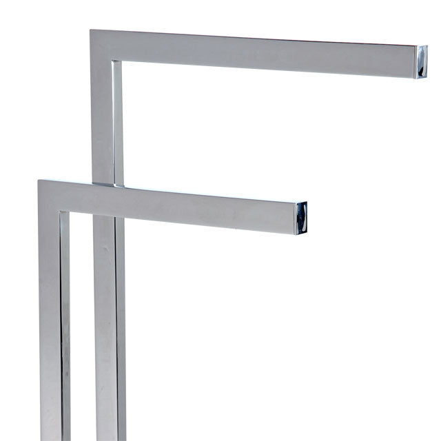 Laloo Floor Stand Double Towel Bar 9000