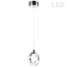 Dainolite 14W LED Pendant Polished Chrome Finish - Renoz