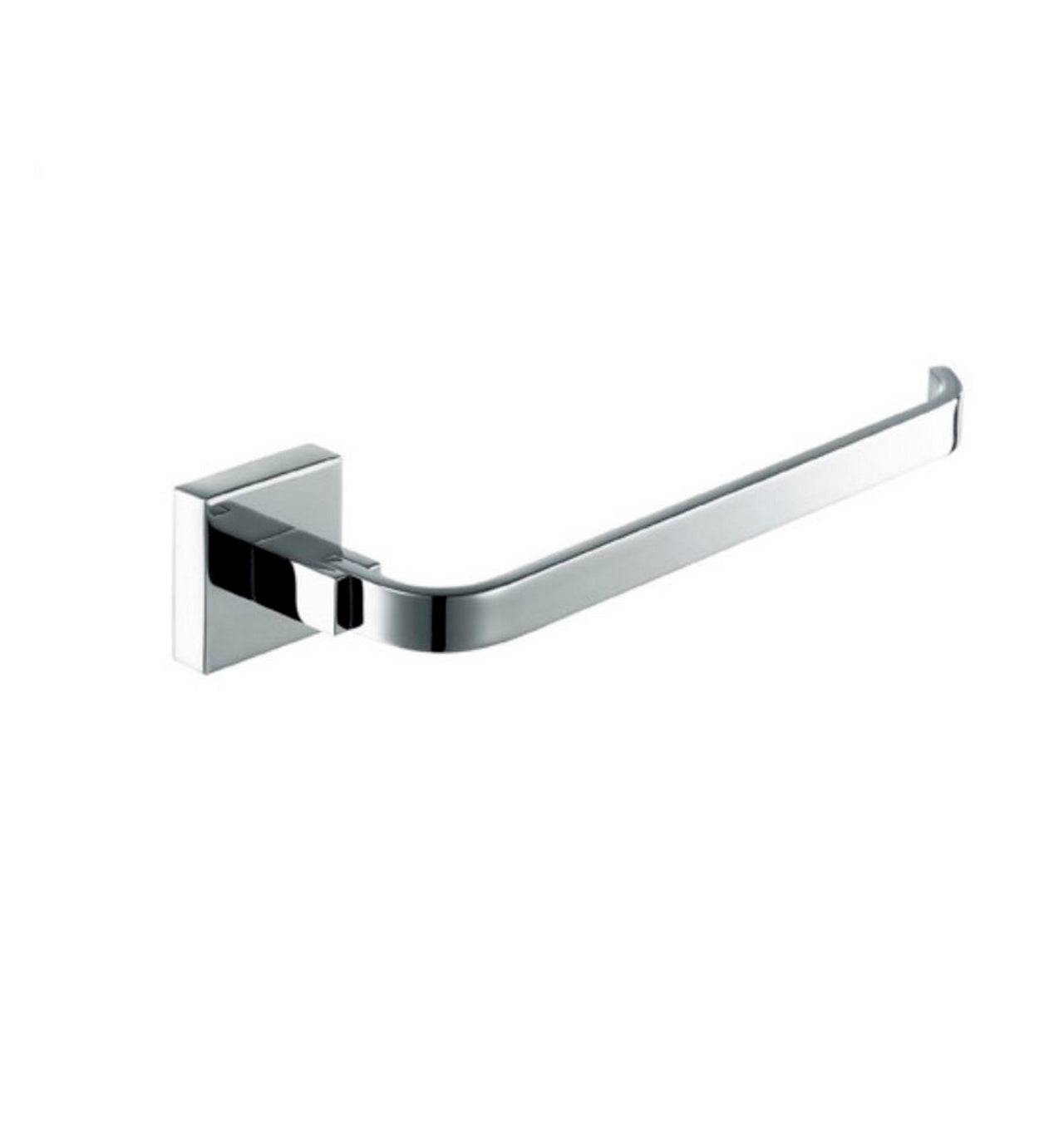 Kube Bath Aqua Squadra Towel Ring – Chrome - Renoz