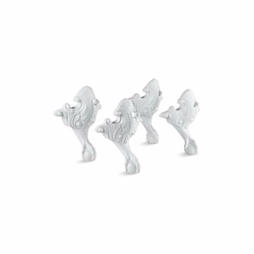 Kohler Iron Works Historic Ball-And-Claw Feet- White - Renoz