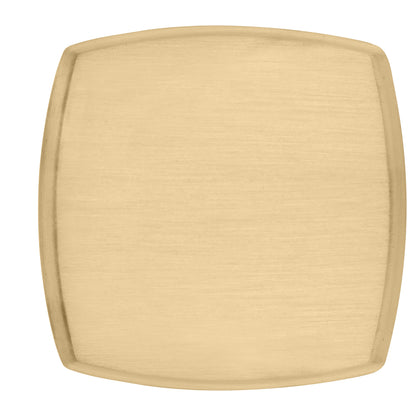 Marathon Hardware Verden Transitional Knob (9628) - Brushed Brass