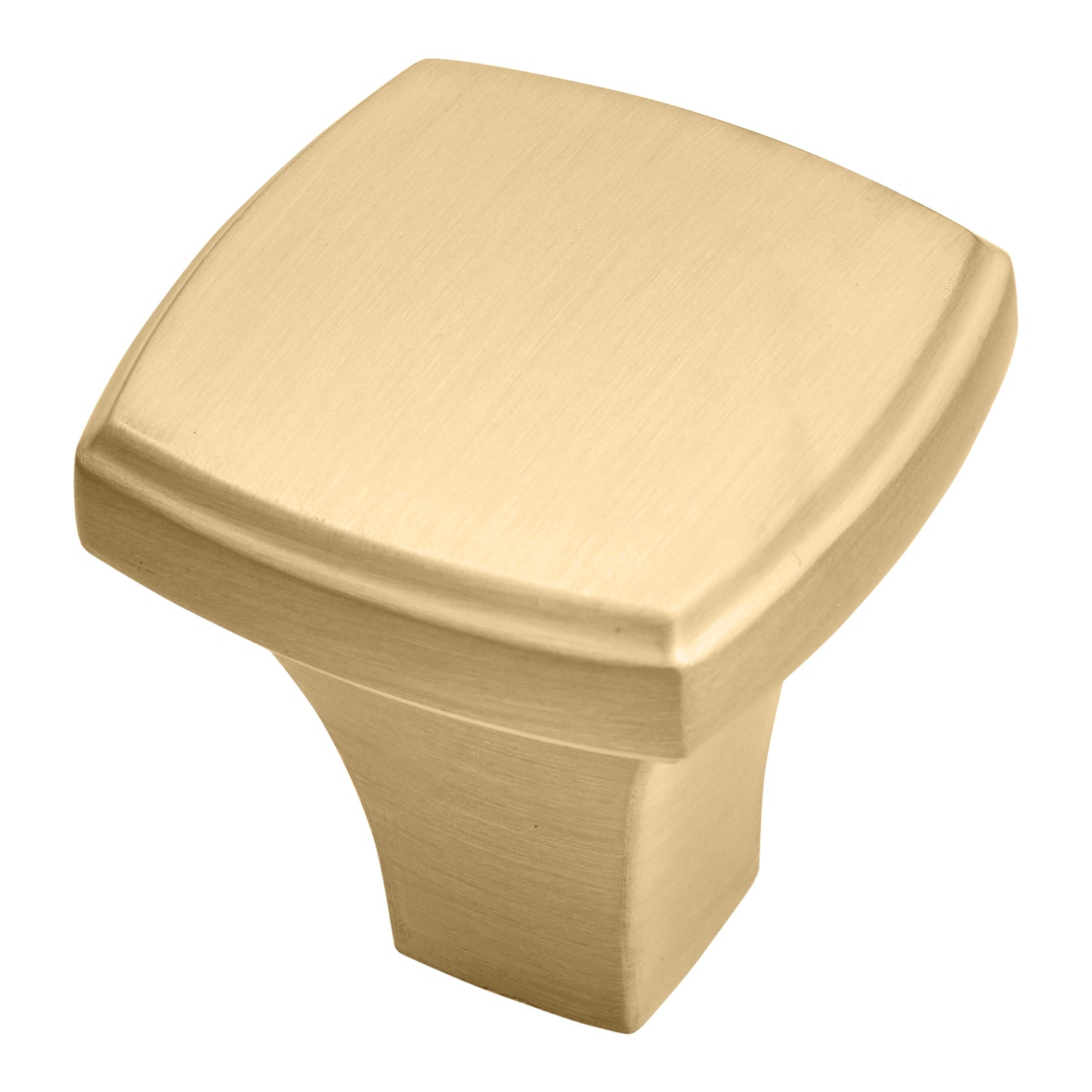 Marathon Hardware Verden Transitional Knob (9628) - Brushed Brass