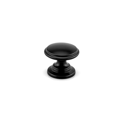 Marathon Hardware Linwood Classic Knob (9669) - Matte Black