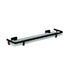 Kube Bath Aqua Plato Black Glass Shelf - Renoz