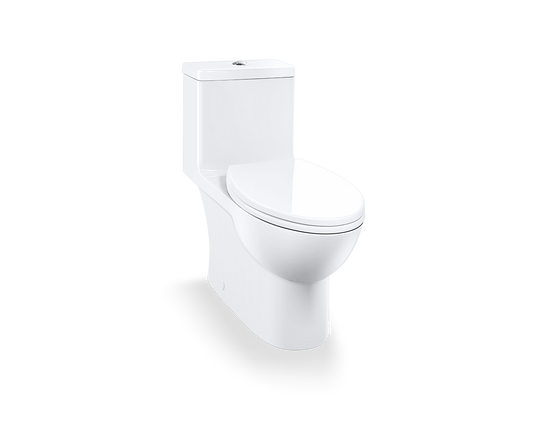 Caroma Caravelle Smart One Piece, High Efficiency (Het) Dual-flush Toilet White 989900