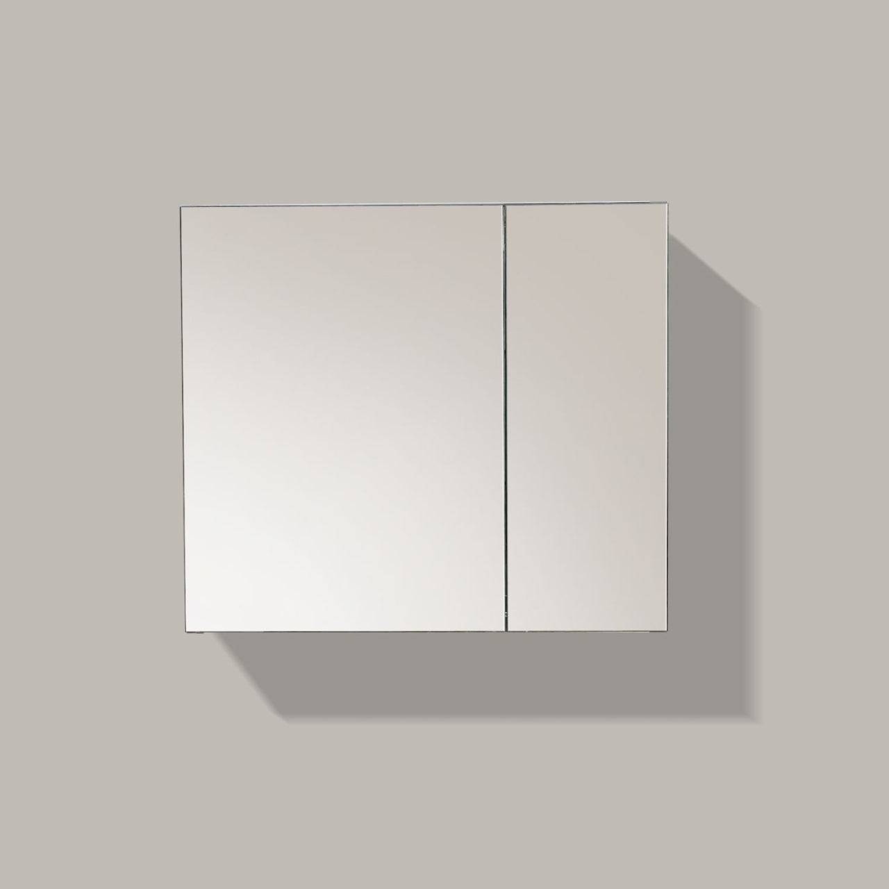 Kube Bath 30" Wide Mirrored Bathroom Medicine Cabinet - Renoz