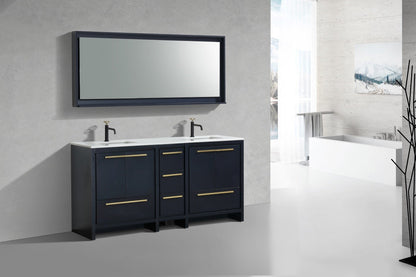 Kube Bath Dolce 72″ Modern Bathroom Vanity With Quartz Countertop