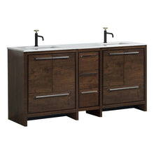 Kube Bath Dolce 72″ Modern Bathroom Vanity With Quartz Countertop