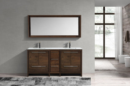 Kube Bath Dolce 72″ Modern Bathroom Vanity With Quartz Countertop