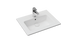 Streamline Cavalli ALD-SLIM61 Slim Drop-in Or Wall Mount Basin Bathroom Sink - Renoz