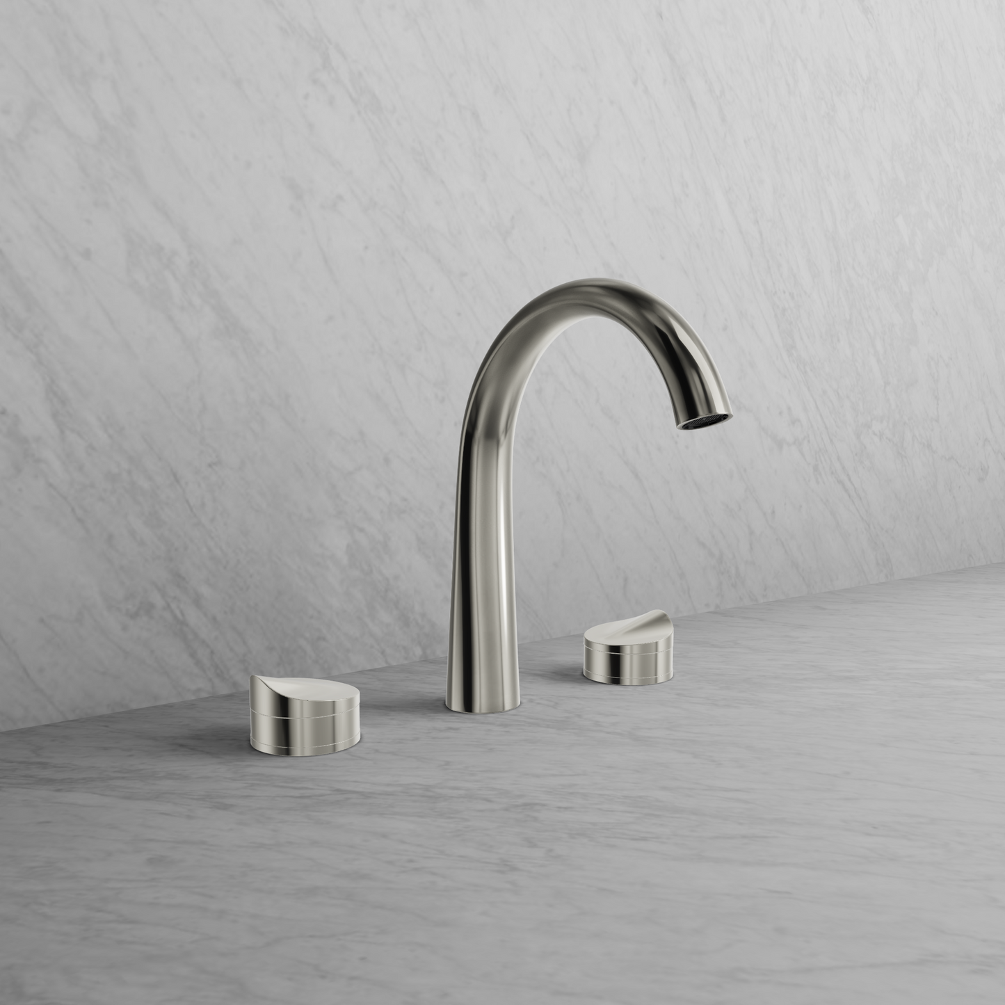 Baril 8" C/c Lavatory Faucet with Drain Included (FLORA) - UNIFORM