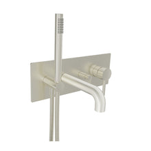 Baril Wall-mounted Bath Tap With Hand Shower (ZIP B66)