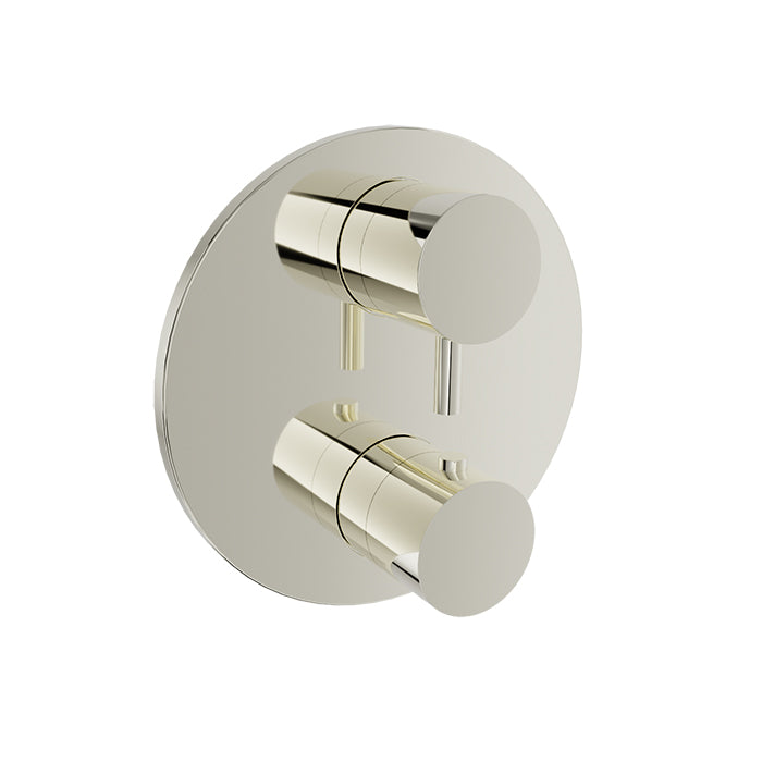 Robinet de douche thermostatique à pression équilibrée Baril avec inverseur complet à 3 voies (ZIP B66)