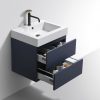 Kube Bath Bliss 24" Wall Mount / Wall Hung Bathroom Vanity With 2 Drawers - Renoz