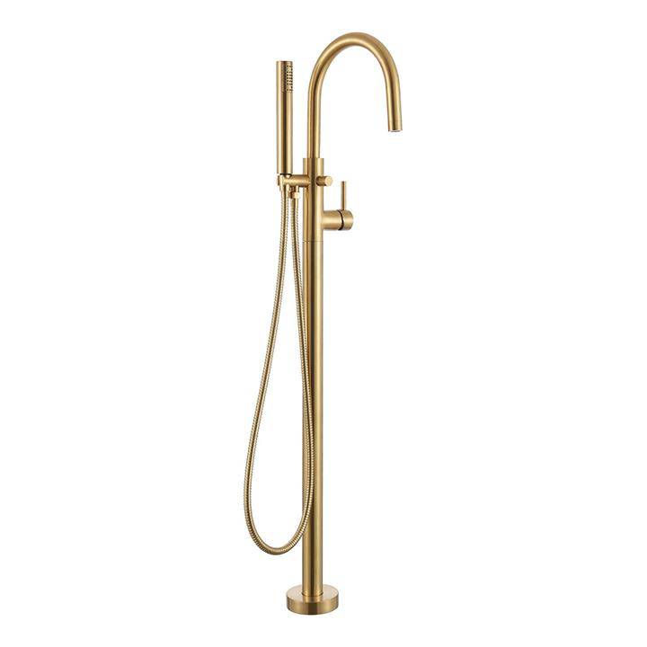 Cavalli Streamline Xround 42" Freestanding Bathtub Faucet - Renoz