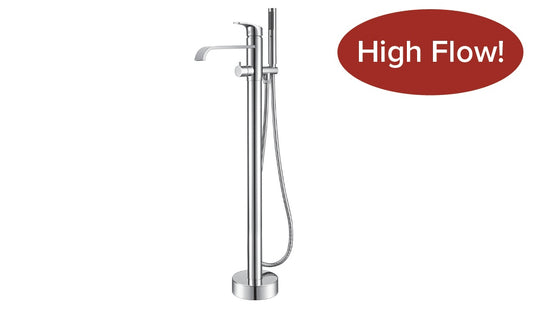 Streamline Cavalli Style 36.33" Freestanding Bathtub Faucet - Renoz