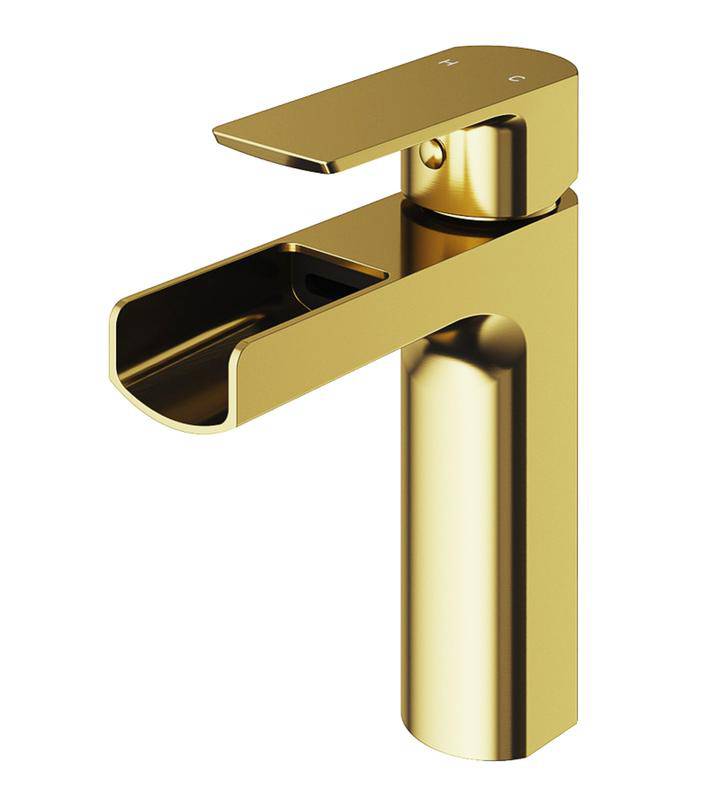 Streamline Cavalli 5.75" Westmount Open Spout Single Hole Lav Bathroom Sink Faucet - Renoz