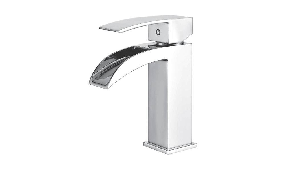 Streamline Cavalli Cascade 5.5" Single Hole Lav With Open Spout - Renoz