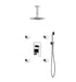 Kube Bath Aqua Piazza Shower Set With 8