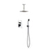 Kube Bath Aqua Piazza Shower Set With 8