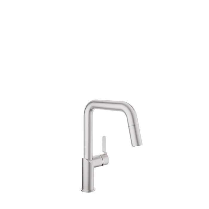 Baril Single Hole Kitchen Faucet With 2 Jet Pull-out Spray (VISION IV 9550-32L)