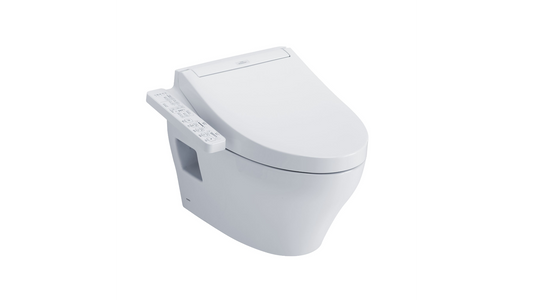 Toto EP Washlet+ C2 Wall-hung Toilet- 1.28 GPF & 0.9 GPF - Renoz