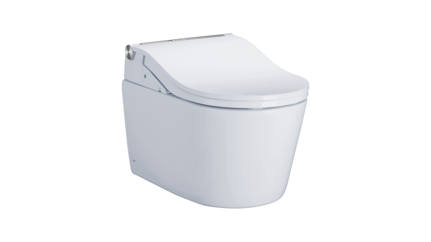 Toto RP Washlet+ RW Wall Hung Toilet 1.28 GPF and 0.9 GPF Auto Flush - Renoz