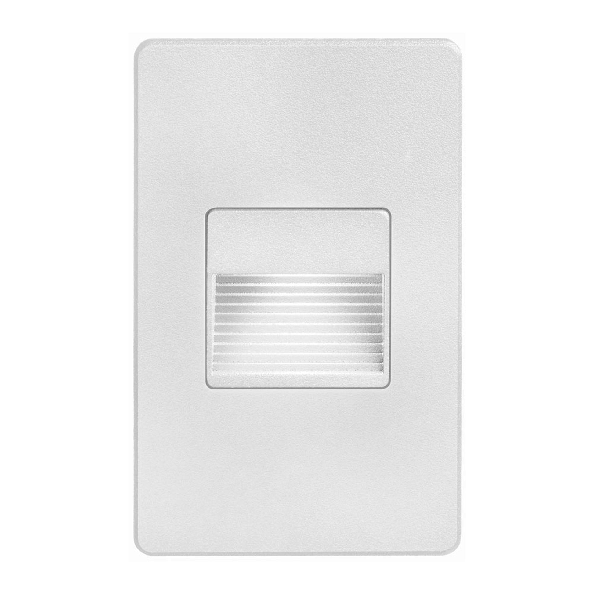 Dainolite LED 3" Indoor/Outdoor White Step/Wall Light - Renoz