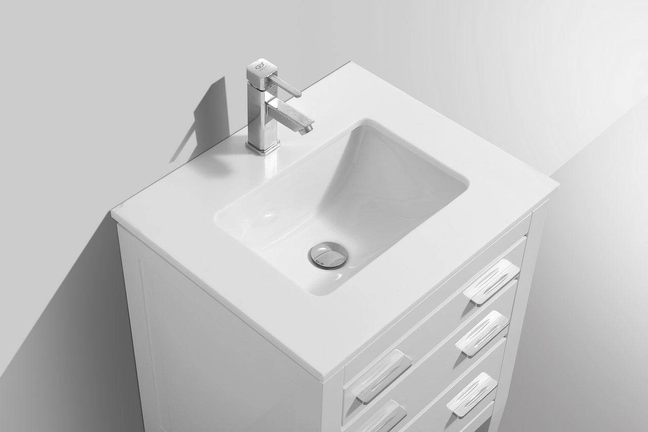 Kube Bath Eiffel Vanity Collection Single Sink and Double Sink - Renoz