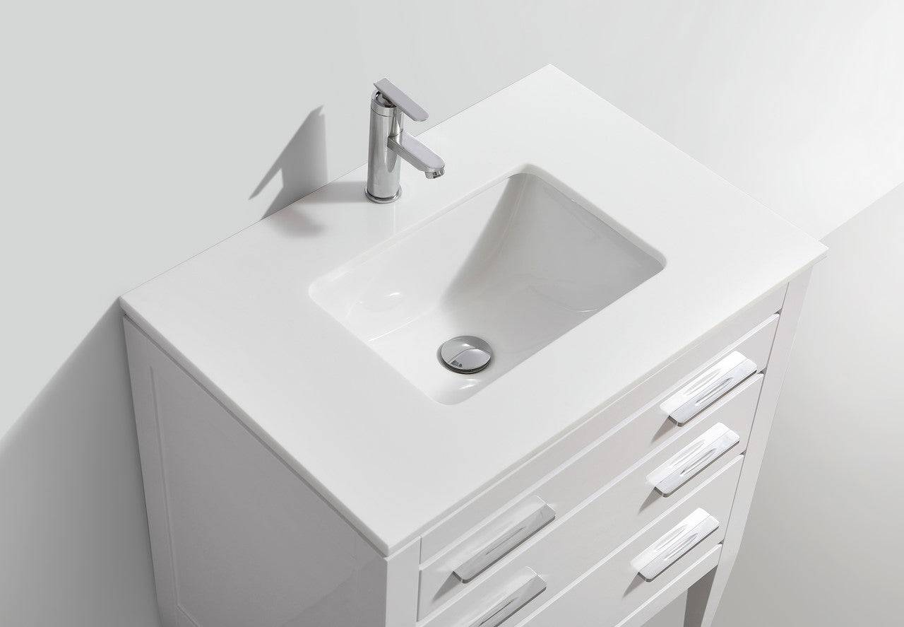 Kube Bath Eiffel Vanity Collection Single Sink and Double Sink - Renoz