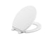 Kohler Brevia Quiet-Close Round-Front Toilet Seat - Renoz