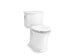 Kohler Harken One-Piece Compact Elongated 1.28 Gpf Toilet - Renoz