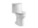 Kohler Adair Comfort Height One-Piece Elongated 1.28 Gpf Chair-Height Toilet With Quiet-Close Seat - Renoz